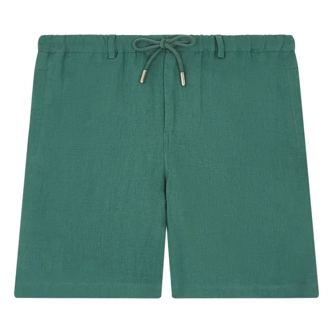 Leinen-Shorts Dhokla | Mintgrün