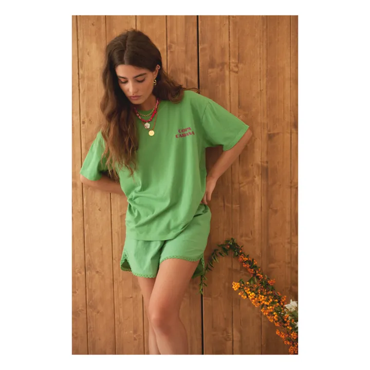 Short Roma - Collection Femme | Vert- Image produit n°3