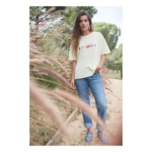 T-Shirt Coton Bio Jil - Collection Femme | Jaune pâle