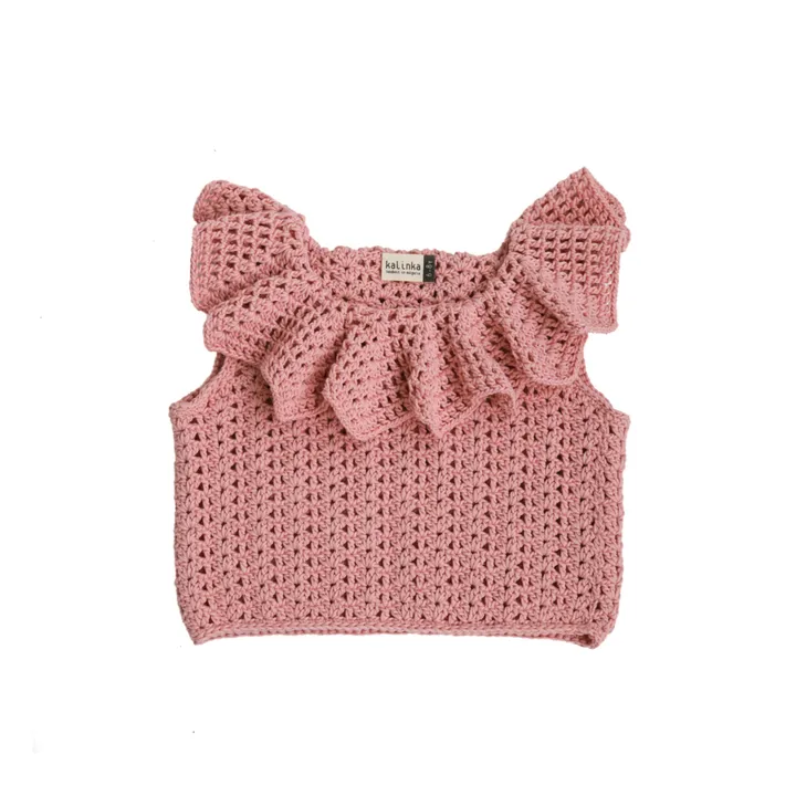 ⁡ 【 kalinka 】 Milano Top Kalinka - Top Milano Handmade - Pink | Smallable