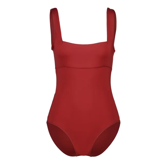 Maria einteiliger Badeanzug - Damenkollektion | Rot