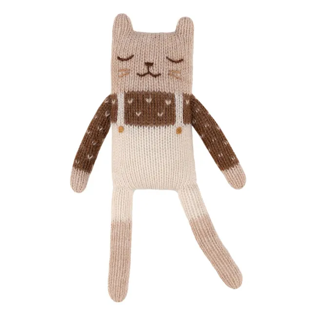 Doudou Kitten overalls  | Ecru