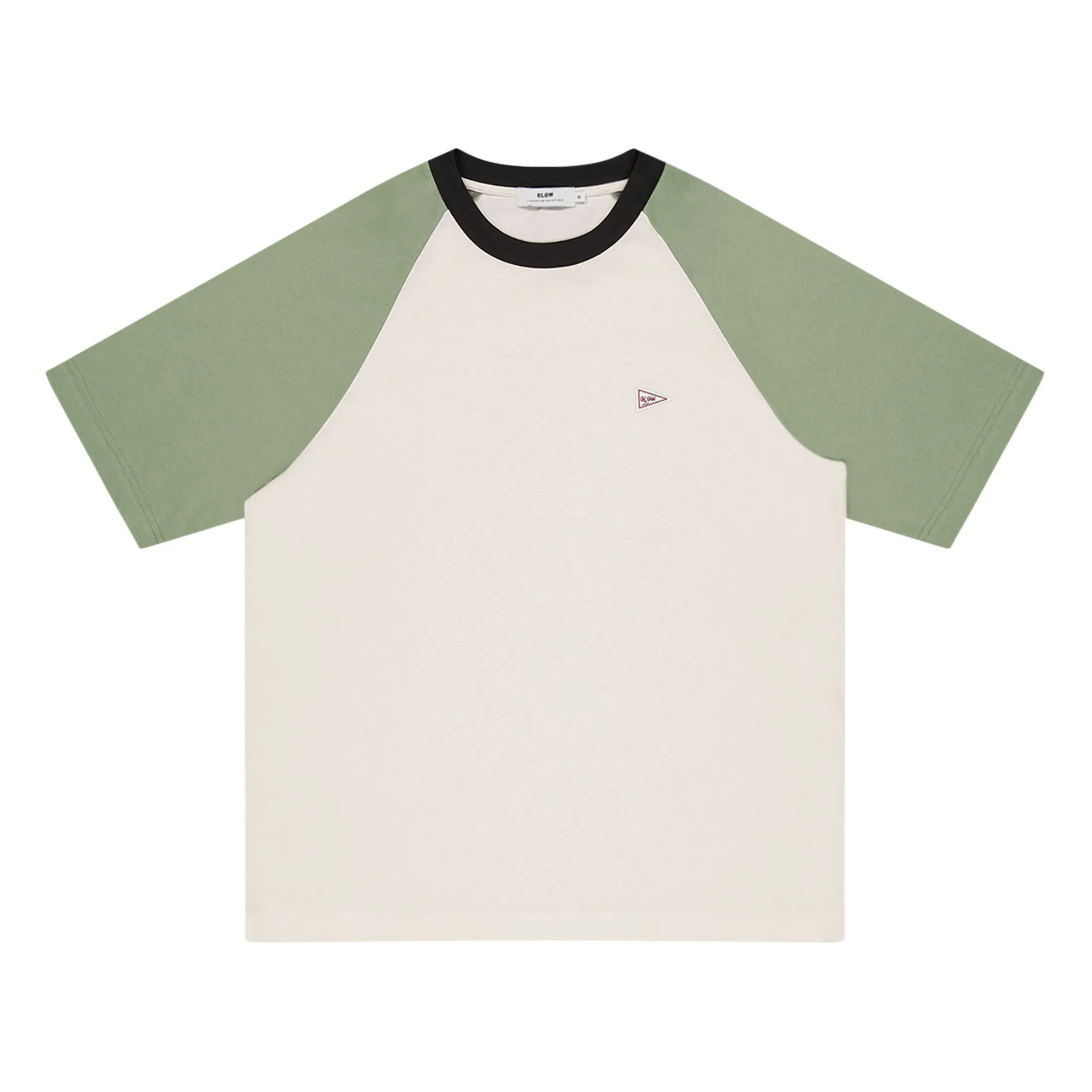Olow Green Harper Organic Cotton T-Shirt