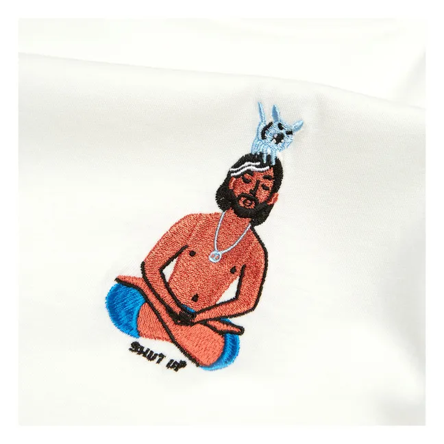 T-shirt Yogi Coton Bio | Ecru