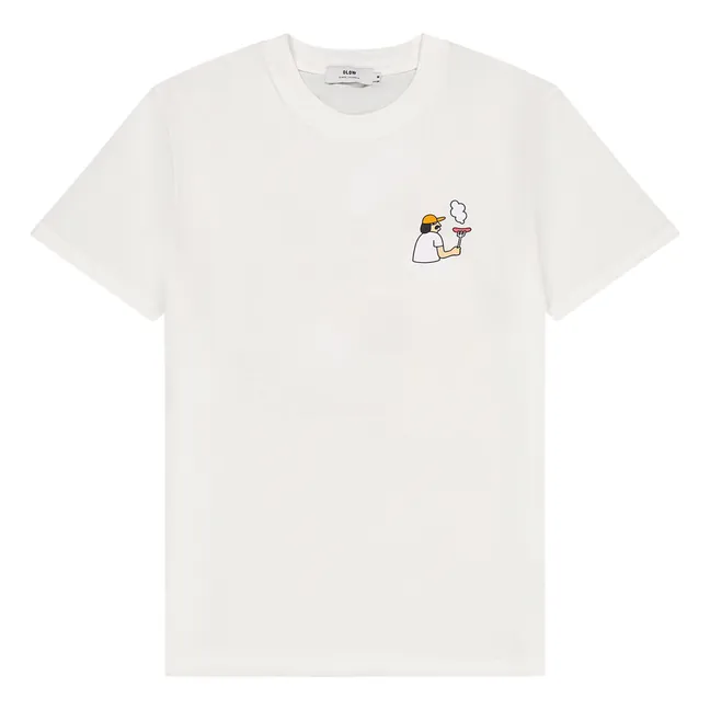 Organic cotton BBQ T-shirt | Ecru