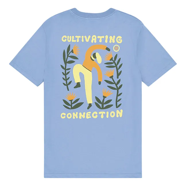 T-shirt Cultivating Coton Bio | Bleu