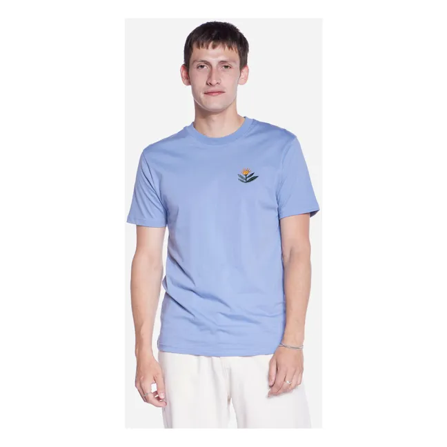 T-Shirt Cultivating Bio-Baumwolle | Blau