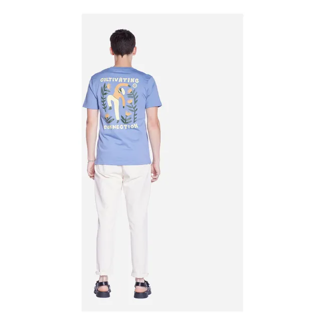 T-shirt Cultivating Coton Bio | Bleu