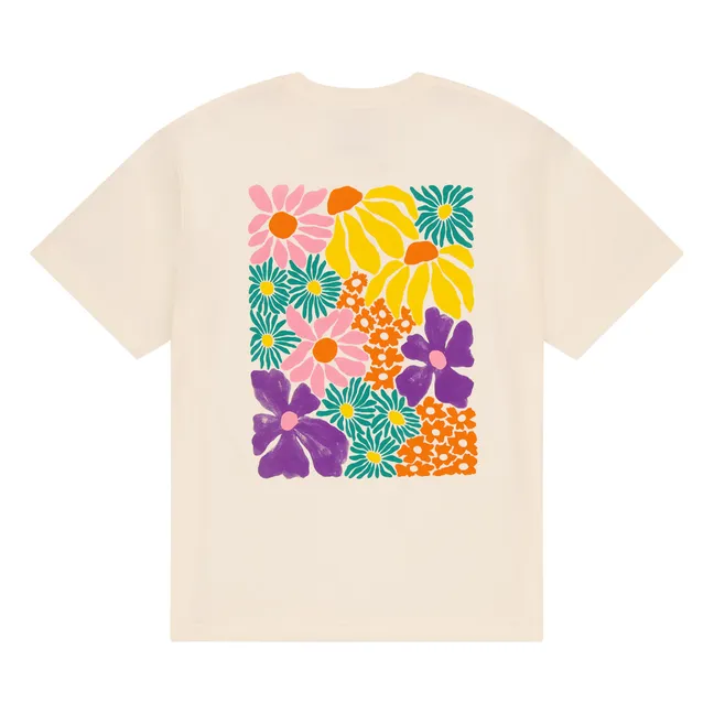 Primavera Camiseta de algodón ecológico | Crudo