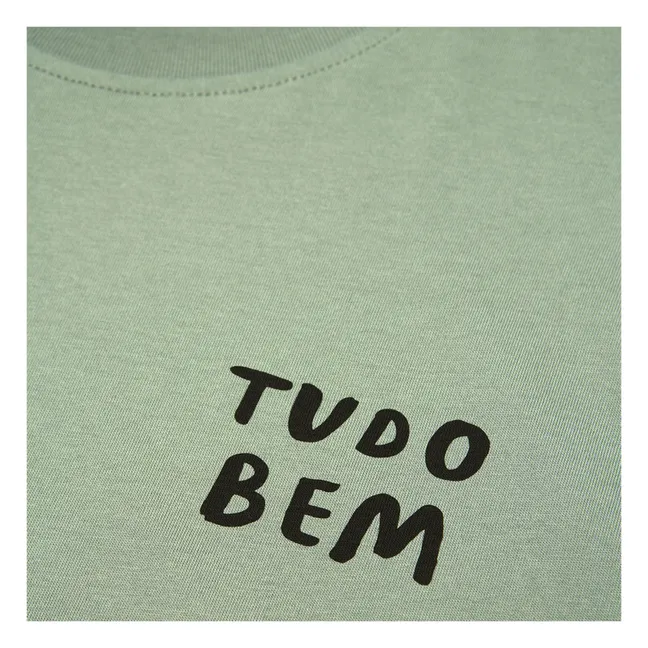 T-shirt Tudo Bem Coton Bio | Sauge