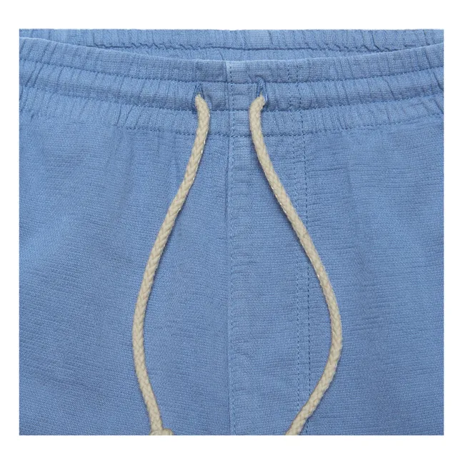 Pantalones Hatha de algodón orgánico | Azul
