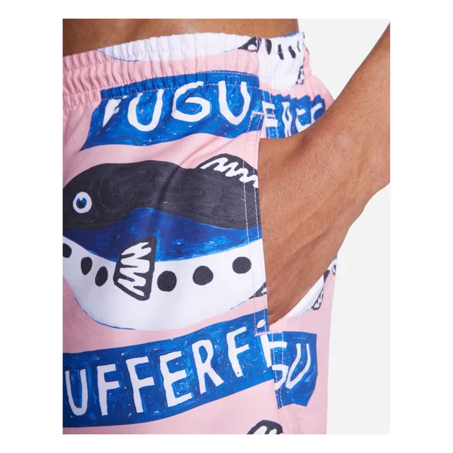Eugo Recycled Fiber Swim Shorts | Blue