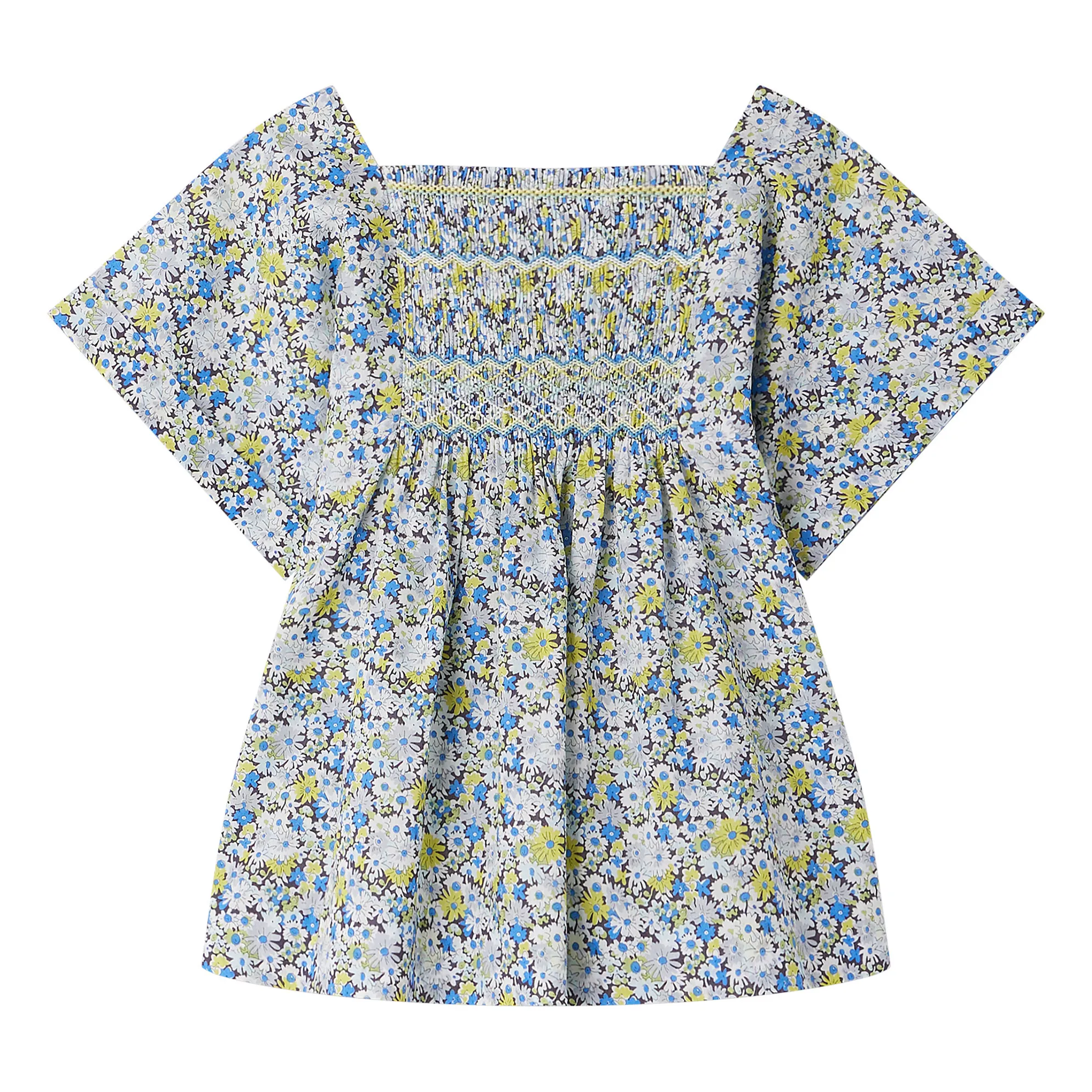 Bonpoint Blue Liberty Country Blouse