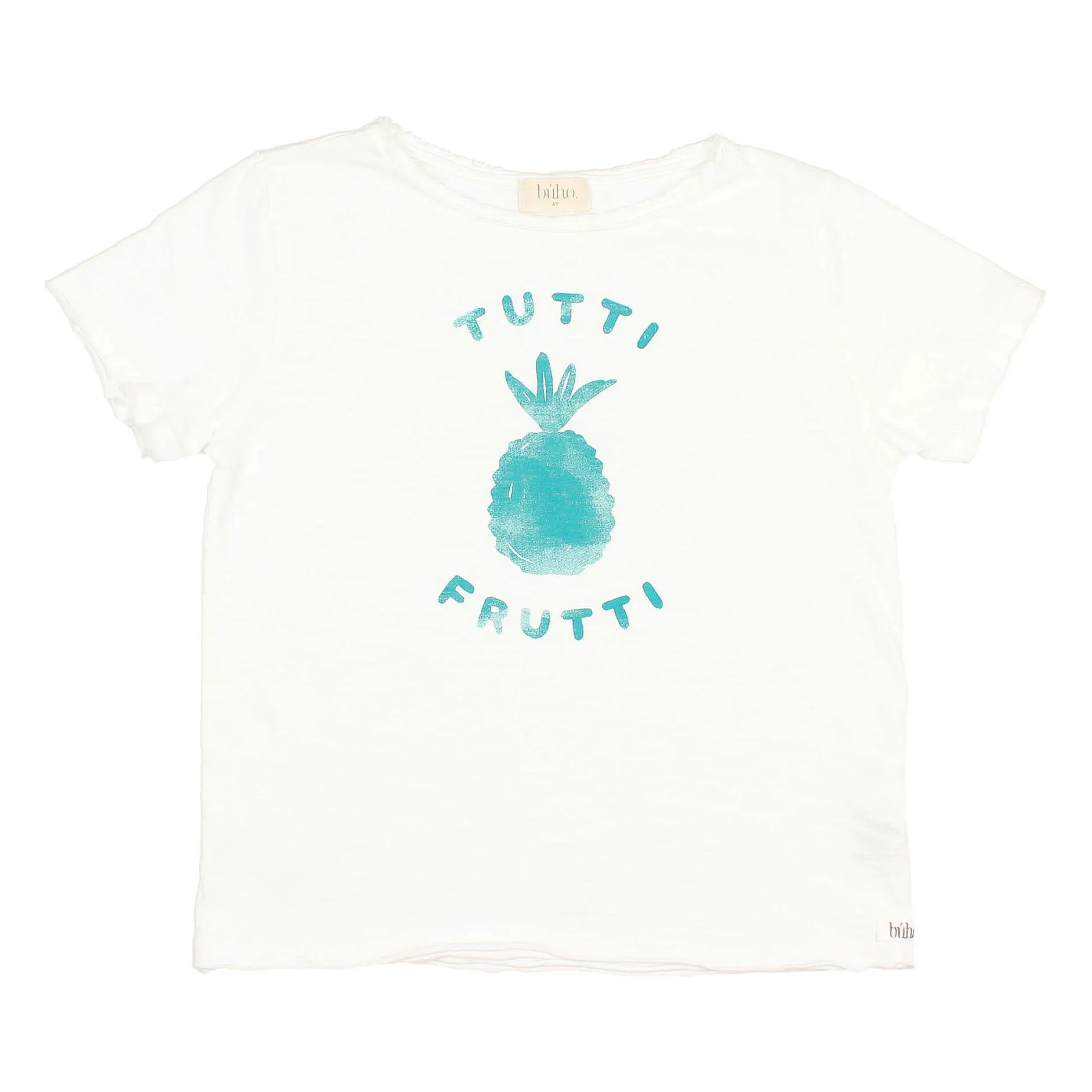 Búho White Exclusive Buho X Smallable - Pineapple T-Shirt