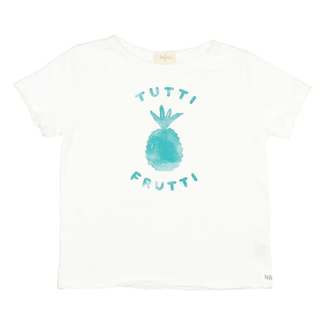 Exclusive Buho x Smallable - Pineapple T-shirt | White