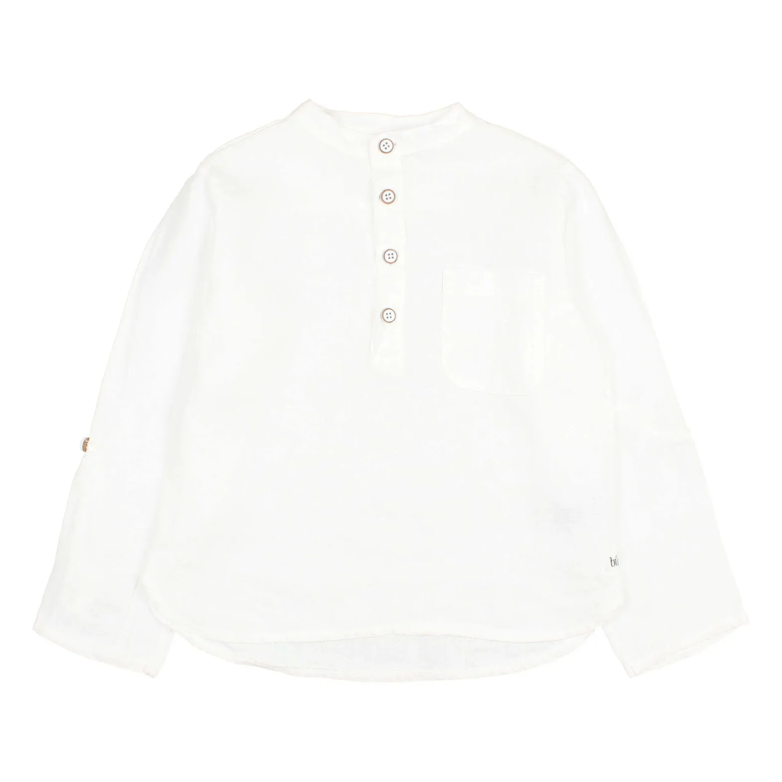 Búho White Kurta Unie Linen