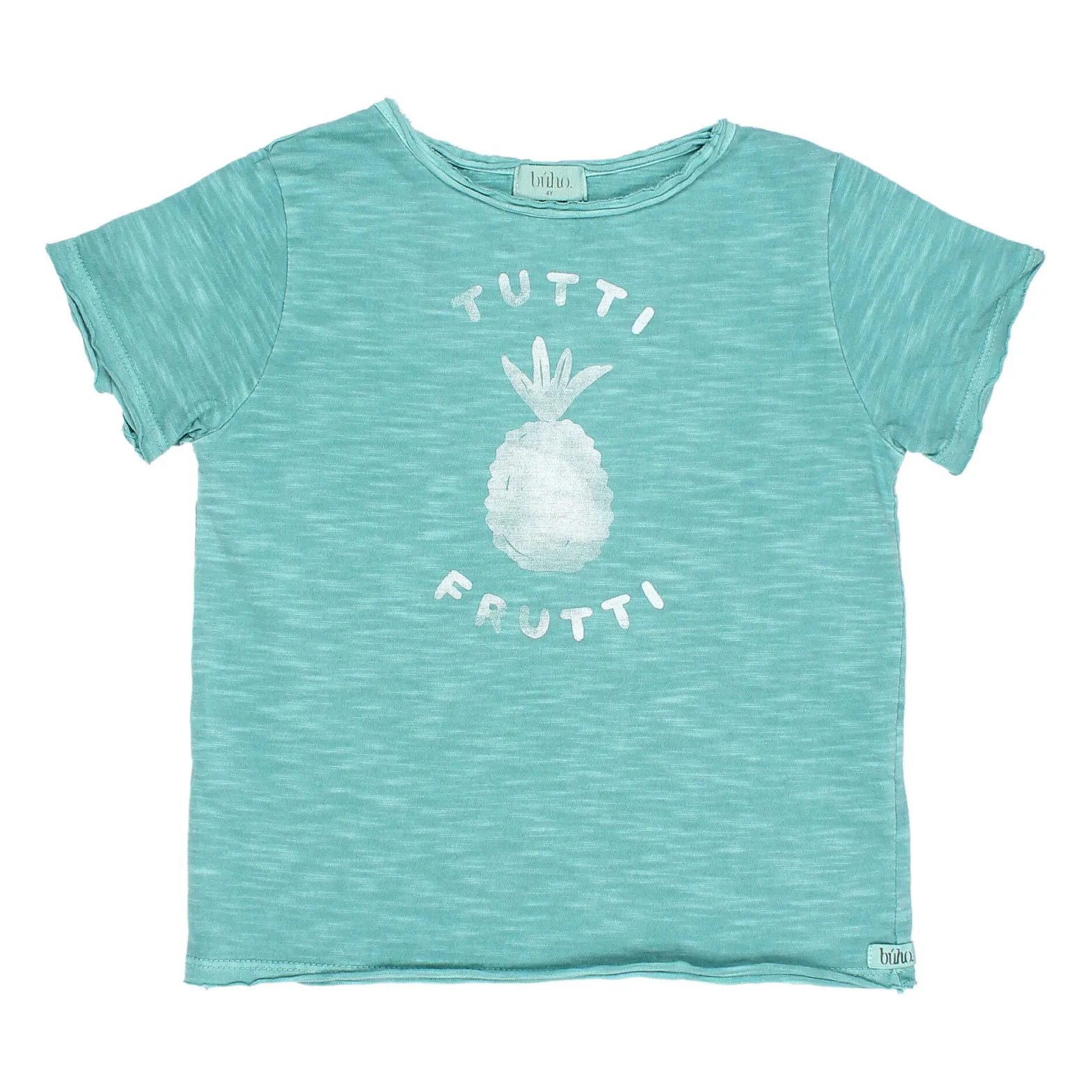 Búho Blue Green Exclusive Buho X Smallable - Pineapple T-Shirt