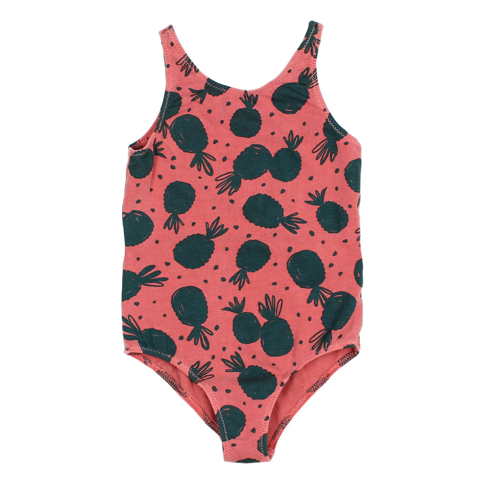 Búho - Maillot de bain 1 pièce enfant - Taille 2 ans - Terracotta