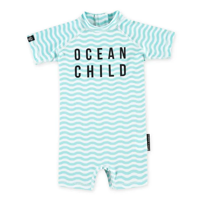 Combinaison Anti-UV Ocean Child | Bleu Clair