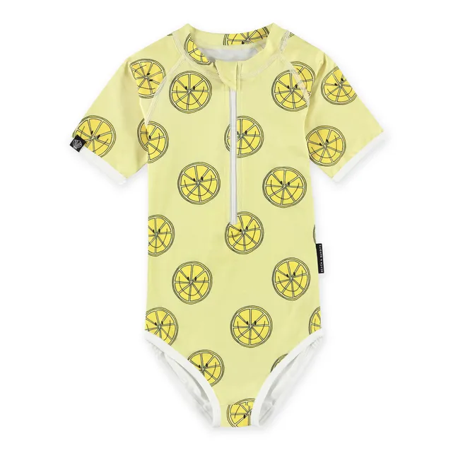 Squeeze The Day UV Protection 1-Piece Swimsuit | Yellow