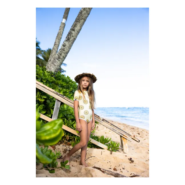 Squeeze The Day UV Protection 1-Piece Swimsuit | Yellow