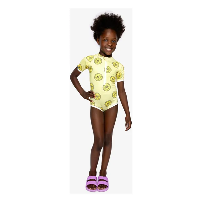 Squeeze The Day UV Protection 1-Piece Swimsuit | Yellow