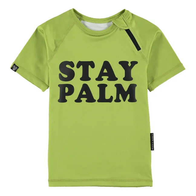 Maglietta Stay Palm con protezione UV | Verde