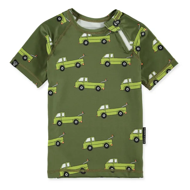 Just Cruisin UV Protection T-Shirt | Dark green