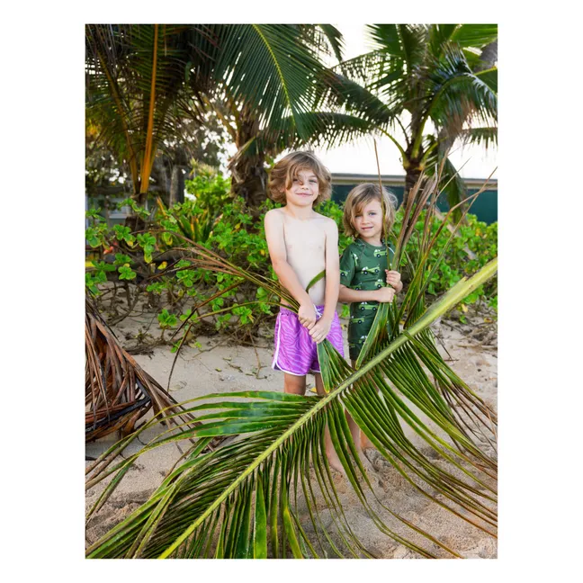 Camiseta Just Cruisin UV Protection | Verde Oscuro