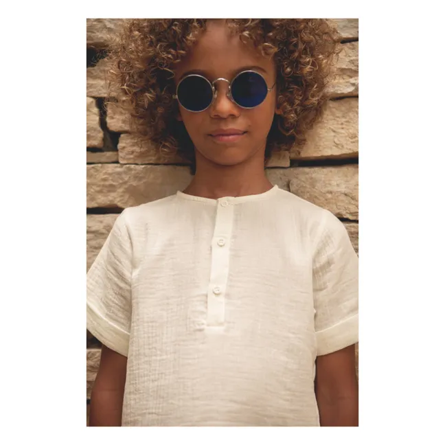 Kurta Marco Gaze de Coton | Vanille