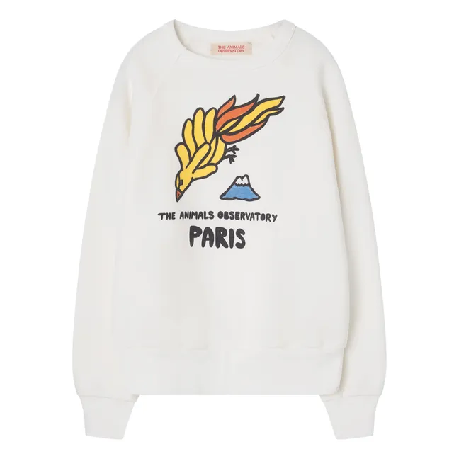 Sweat Shark Oiseau | Ecru