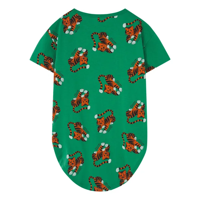 Hare Tiger T-Shirt | Green