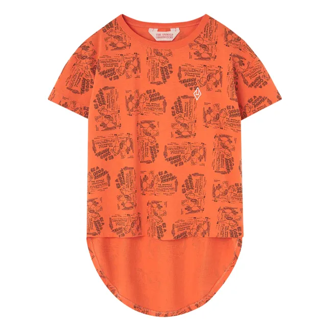 Maglietta "Fantasma di lepre | Arancione