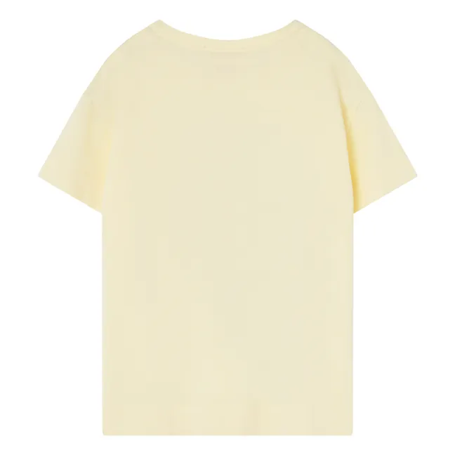 Camiseta Perro Gallo | Amarillo palo