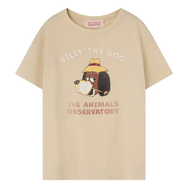 Camiseta Rooster Billy The Dog | Beige