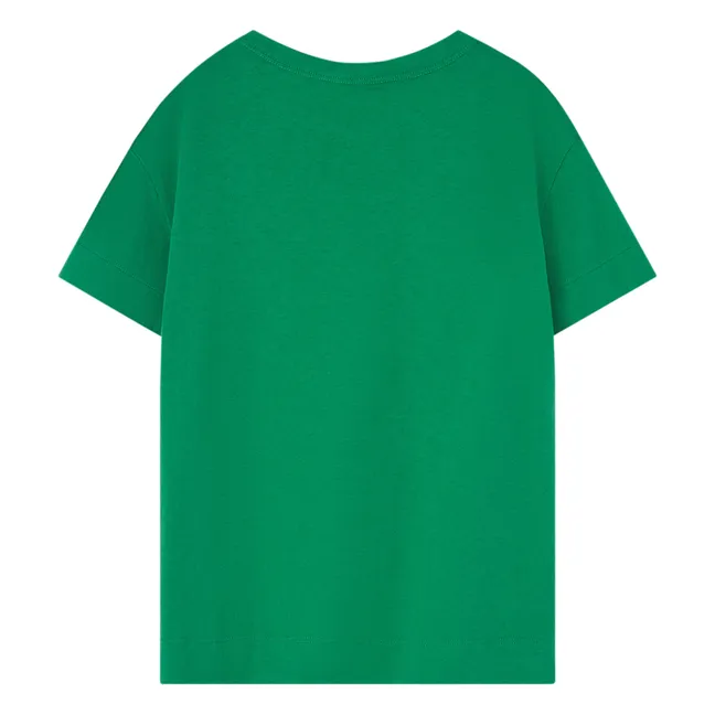 T-Shirt Rooster Blume | Grün