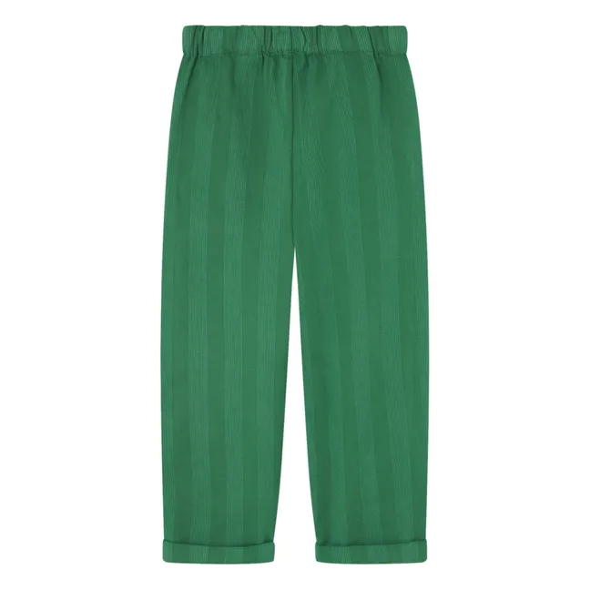 Pantalones camel | Verde