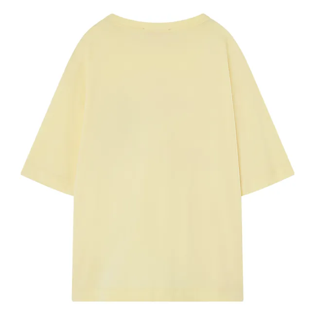 T-Shirt Rooster Oversize Ours | Jaune pâle