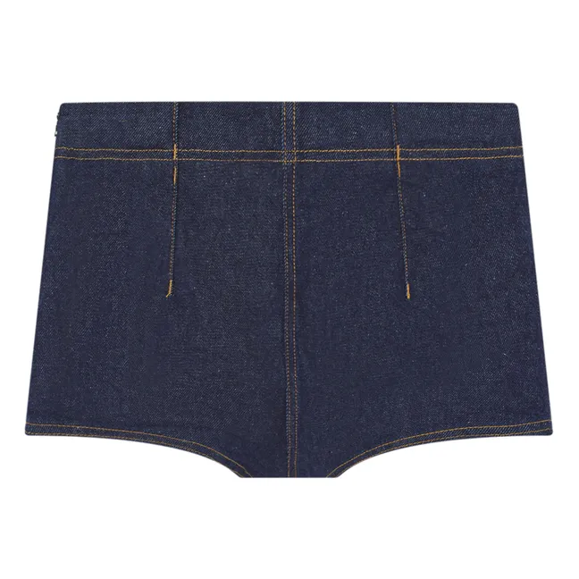 Jean Clam shorts | Navy blue