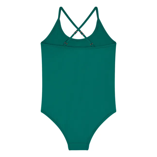 O-Ring High Cut Bikini Bottom & Reviews - Dark Green,Khaki,Red,Black,Green  - Sustainable Bikinis | BERLOOK