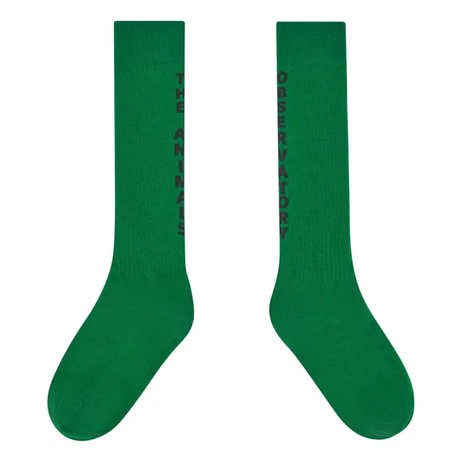 Socken Wurm | Grün