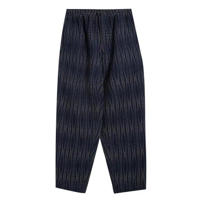 Alva Skate Wool and Cotton Pants | Indigo blue