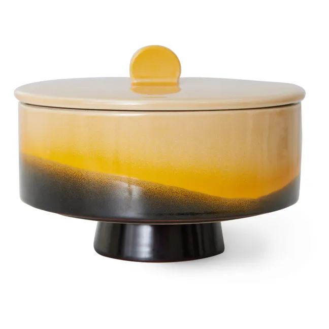 Stoneware bowl | Yellow