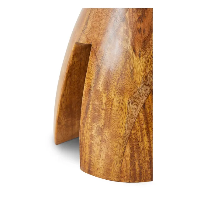 Sgabello in legno | Marrone