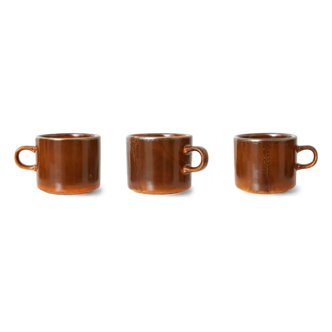 Chef ceramics cup and saucer | Terracotta