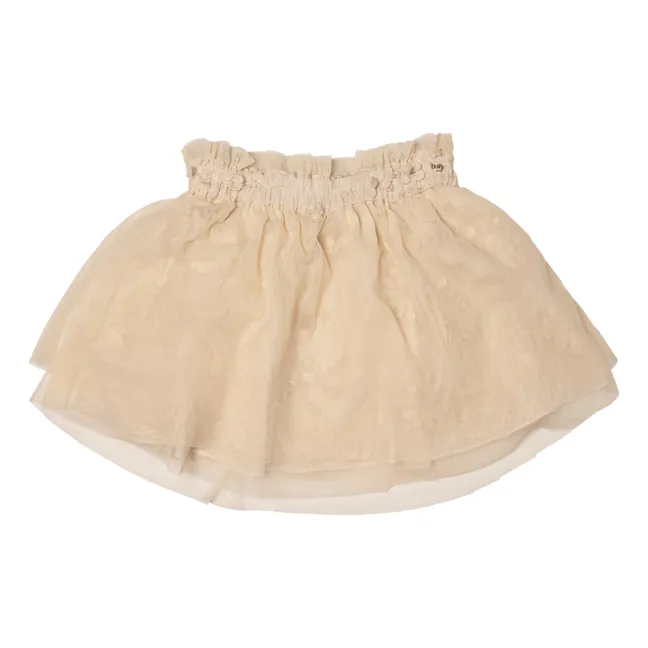 Anna Gonna in tulle  | Crema