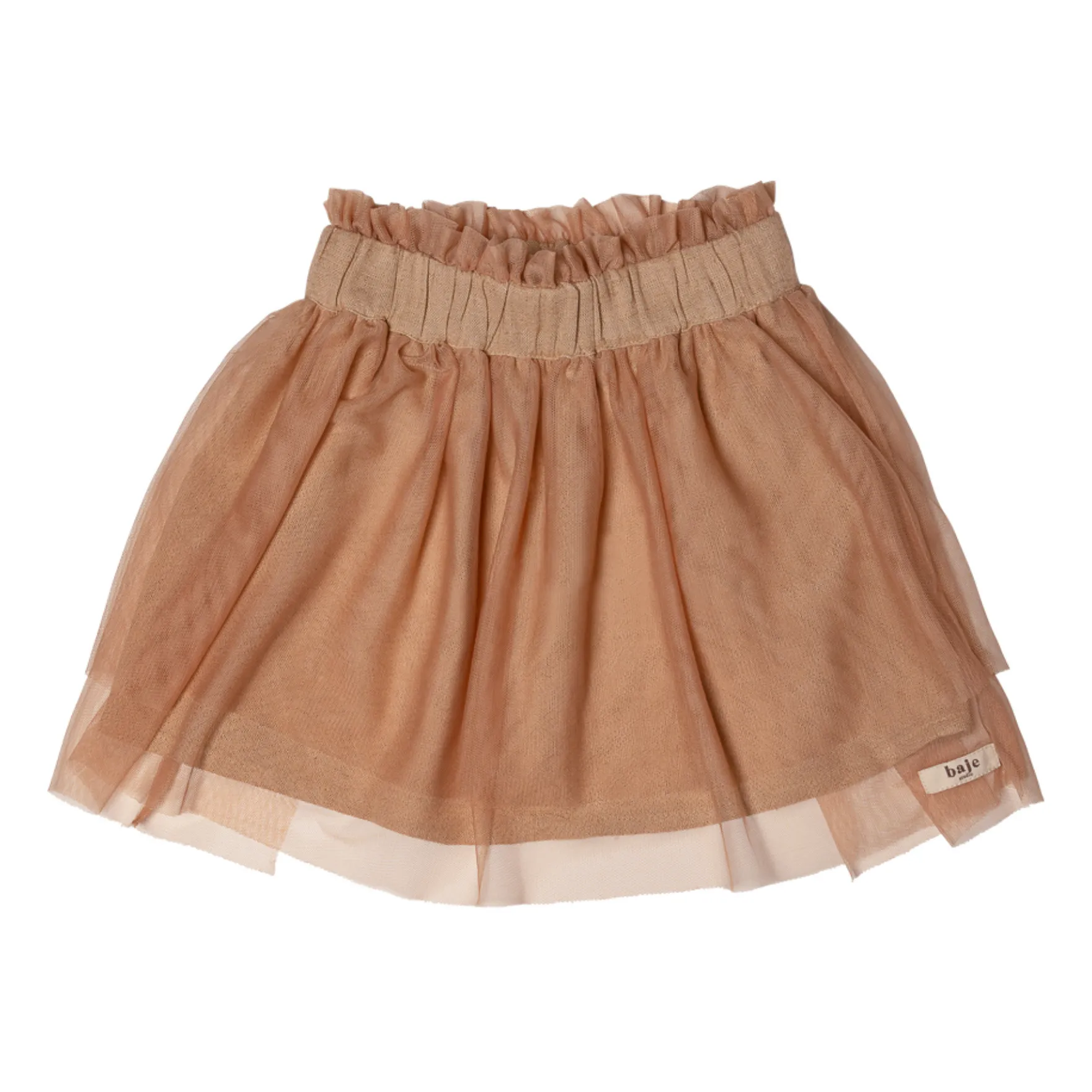 Baje Studio Peach Esmaralda Tulle Skirt