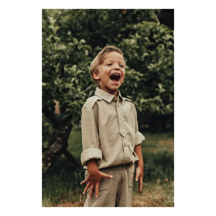 Texas Linen Blouse | Sand- Product image n°2