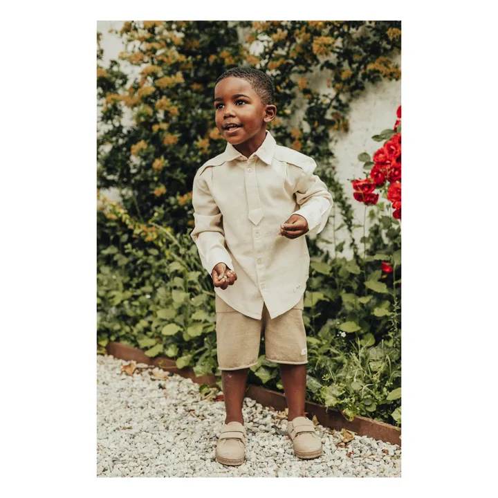 Texas Linen Blouse | Sand- Product image n°3