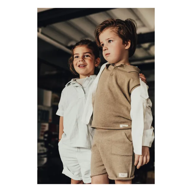 Shorts Bo Kaschmir | Maulwurfsfarben